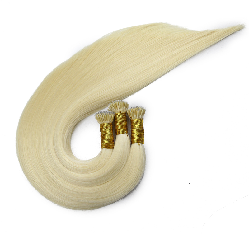 Hair Wholesale Seamless 100% Human Hair Nano Ring Metal Tip Hair Extension European Nano Ring Hair